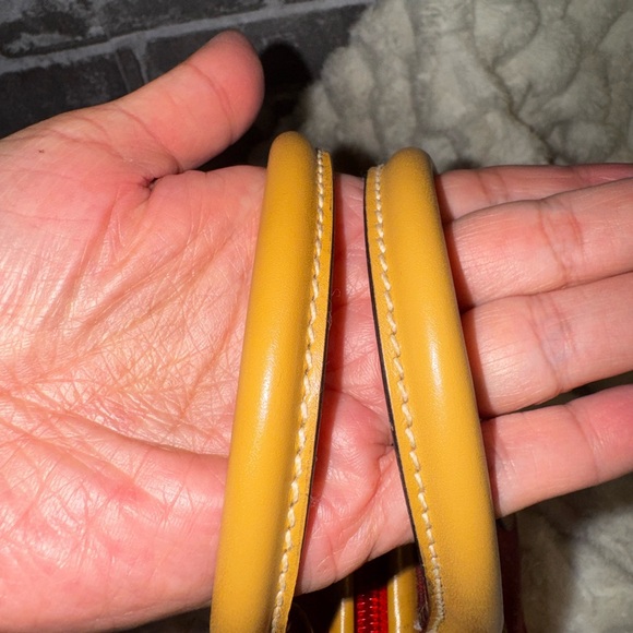 Fendi ❤️ Red FF Jacquard Mini Boston Satchel Bag. Vintage. With COA - Picture 6 of 13